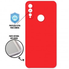 Capa Motorola Moto E6 Plus - Cover Protector Vermelha